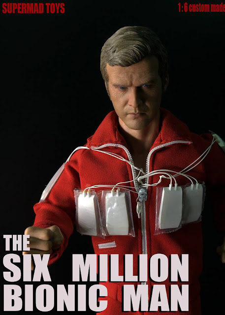 Toyhaven Supermadtoys 16th Scale Six Million Bionic Man Collectible
