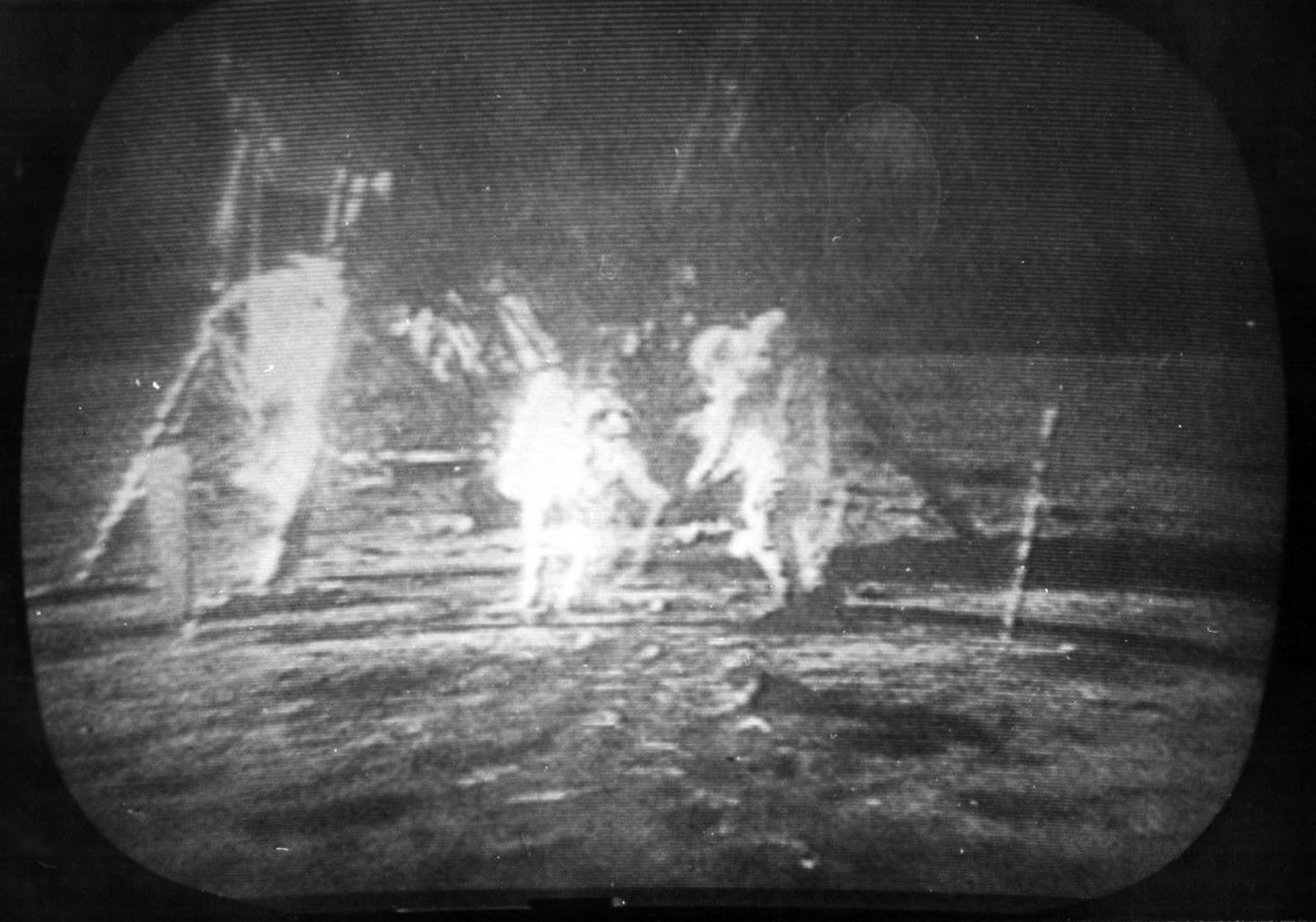 Wandering but not Lost Moon Landing (as seen on TV)