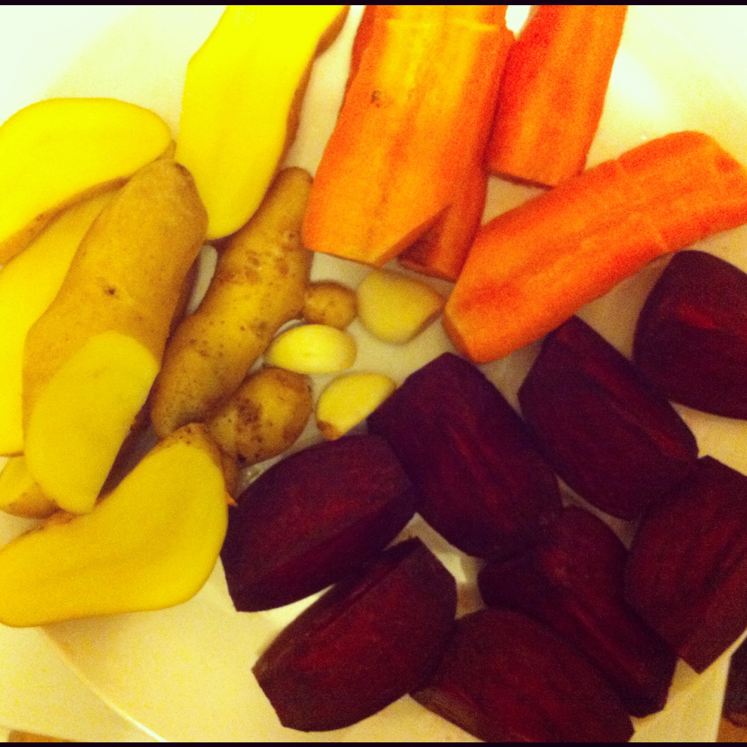 eat and let live... Beet, Carrot, and Potato Hash