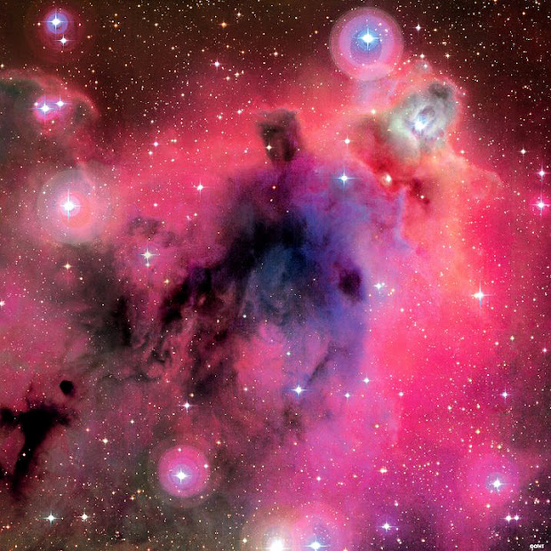 Stunning view of Lynds' Dark Nebula 1622 by the CFHT