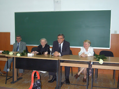 Prof.Radu Pisica, Ion Manea, Mariana Polgar, Gabriela Lazarescu, Balcescu 1986