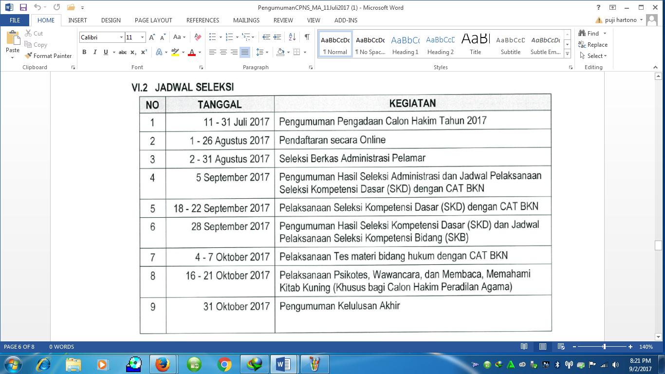 Sscn Bkn Go Id Pengumuman