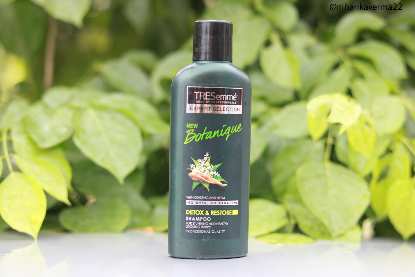 Tresemme Botanique Detox and Restore Shampoo Review The Pink Velvet