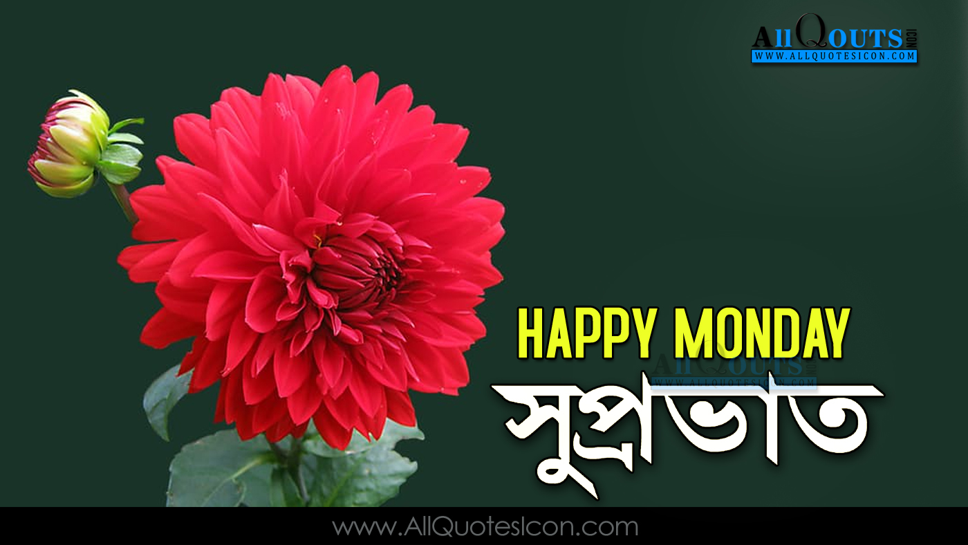 Happy Monday Images Good Morning Quotes Best Bengali Quotations