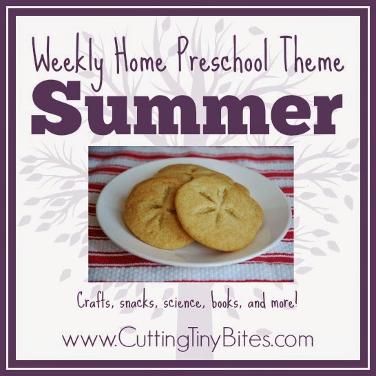 Summer Theme Weekly Homeschool Preschool. Crafts, snacks, science, picture books, and more! Perfect amount of activities for one week of EASY home pre-k.