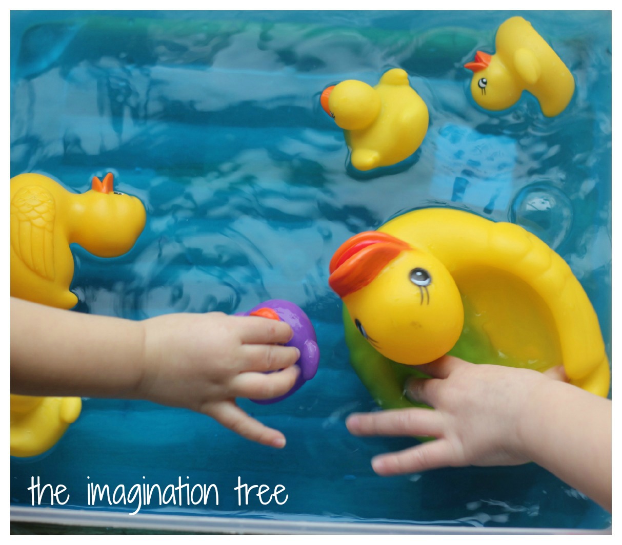 Five Little Ducks Storytelling Water Play   The Imagination Tree