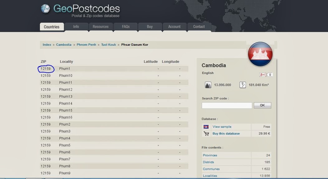 How do I know my postal codes / postcode / zip code? - Knowledge Forum