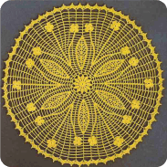 Tapete ramillete de flores a Crochet Tapete ramillete de flores a Crochet
