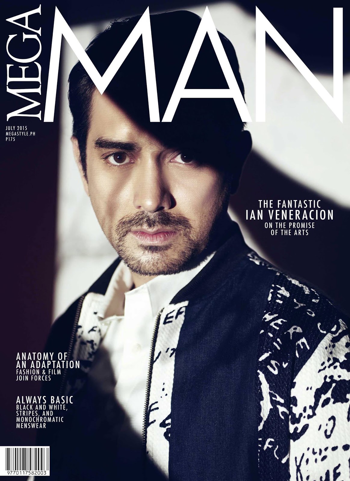 Fashion Media PH: Ian Veneracion by JC Cerilla on the cover of Mega MAN.