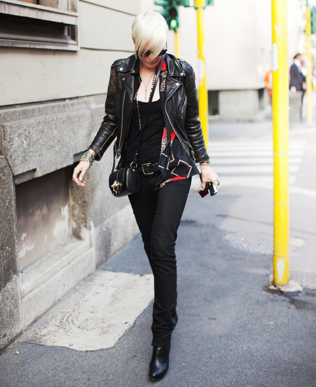 the Electric: Milan Fashion Week S/S '12 Streetstyle