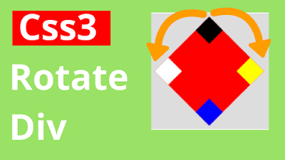 css rotate div css3 rotate div