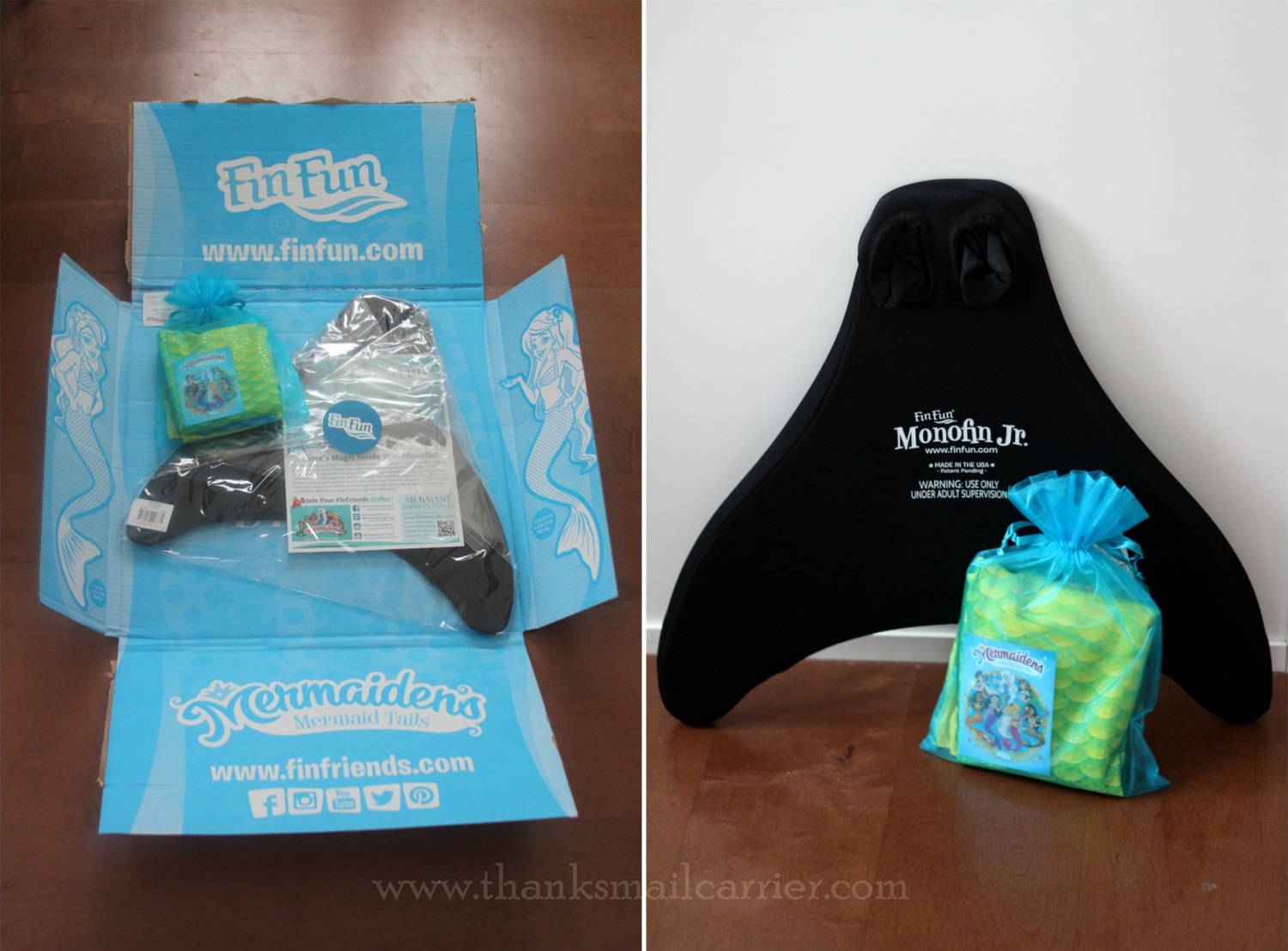 Fin Fun Mermaid Tail packaging