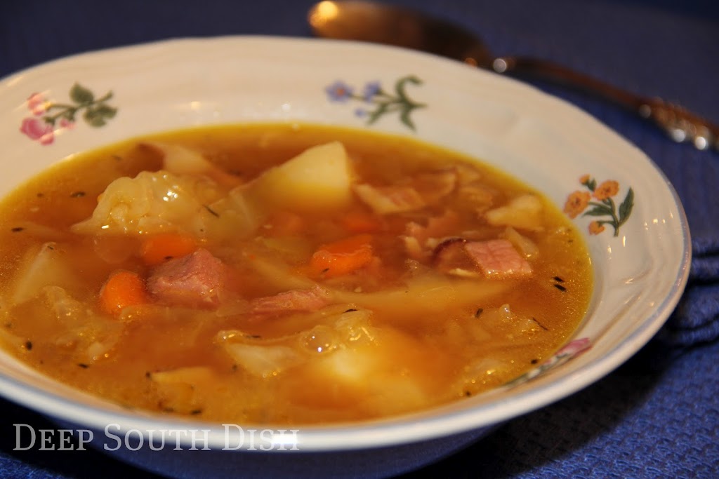 Deep South Dish: Ham and Cabbage Soup