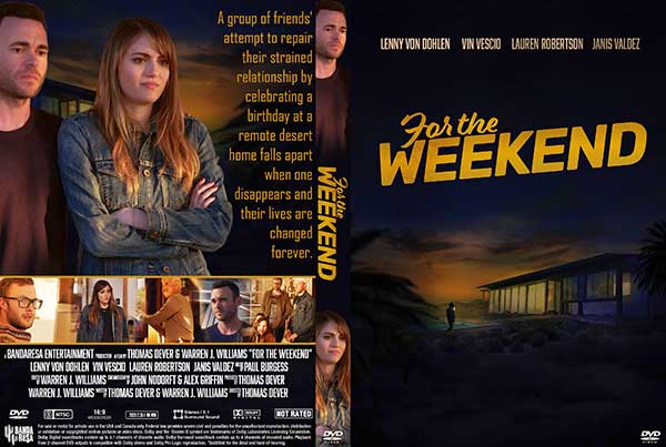 For the Weekend (2020) DVD Cover For the Weekend (2020) DVD Cover