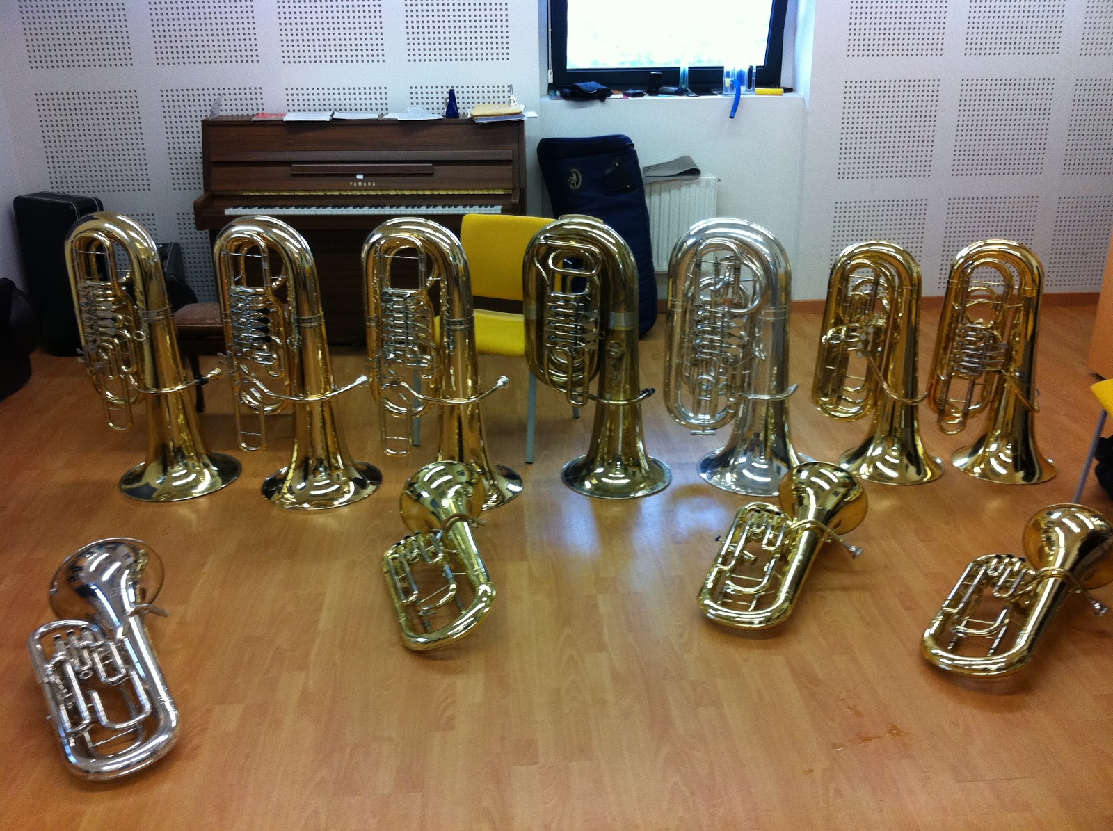 La Clase de Tuba del Conservatorio de Gijón. El aula 501