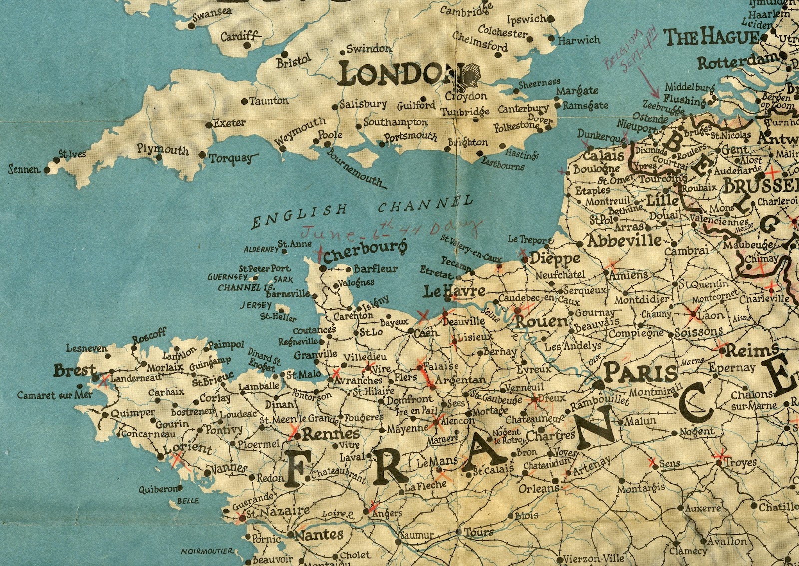 GIS Research And Map Collection D Day Normandy Invasion Maps Available 