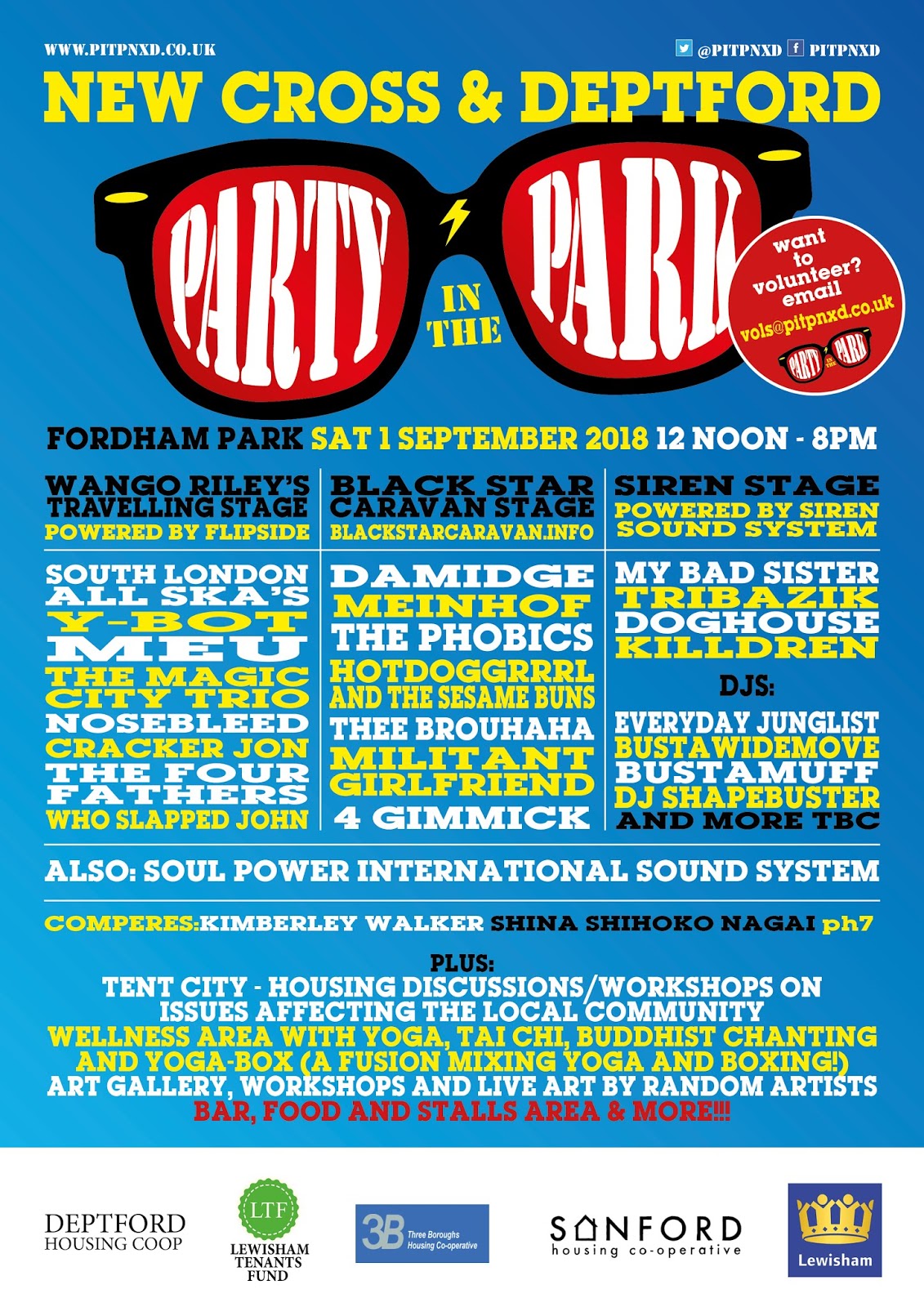 The Deptford Dame Party in the Park!