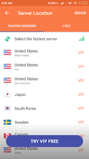 Turbo VPN Faster Servers