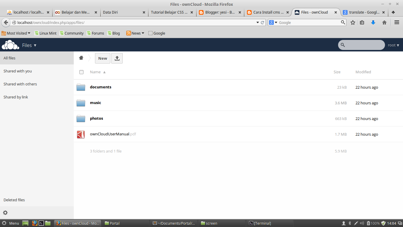 Com index php s. OWNCLOUD. OWNCLOUD Скриншоты. Свое облако на Linux. OWNCLOUD documents.