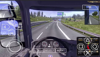 Euro Truck Simulator 2 PPSSPP ISO Zip File Download For Android