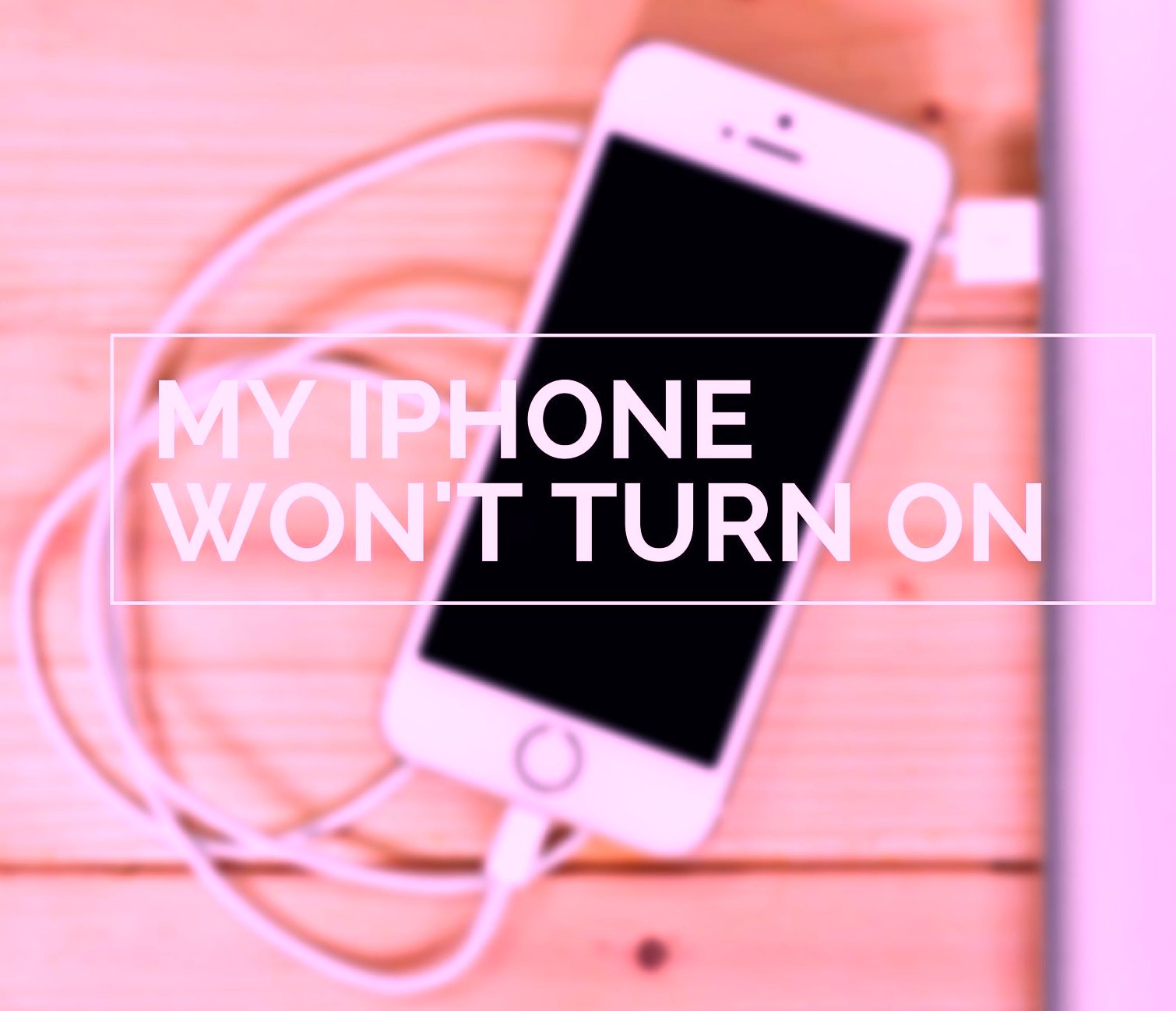 iPhone Wont Turn On After Battery Died Completely Fixed