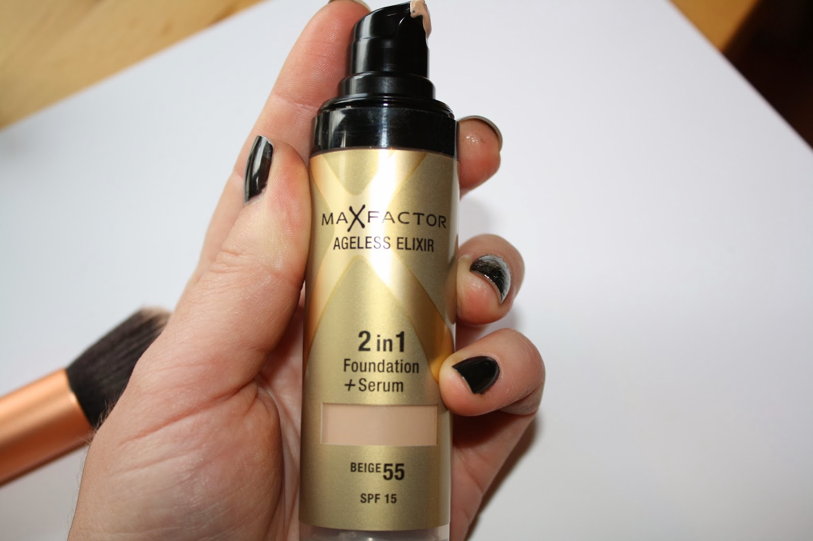 max factor ageless elixir 2 in 1 foundation beige 55 max factor ageless elixir 2 in 1 foundation beige 55