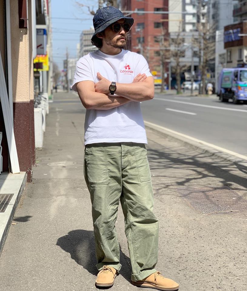 TCB jeans 50's BAKER PANTS OLIVE