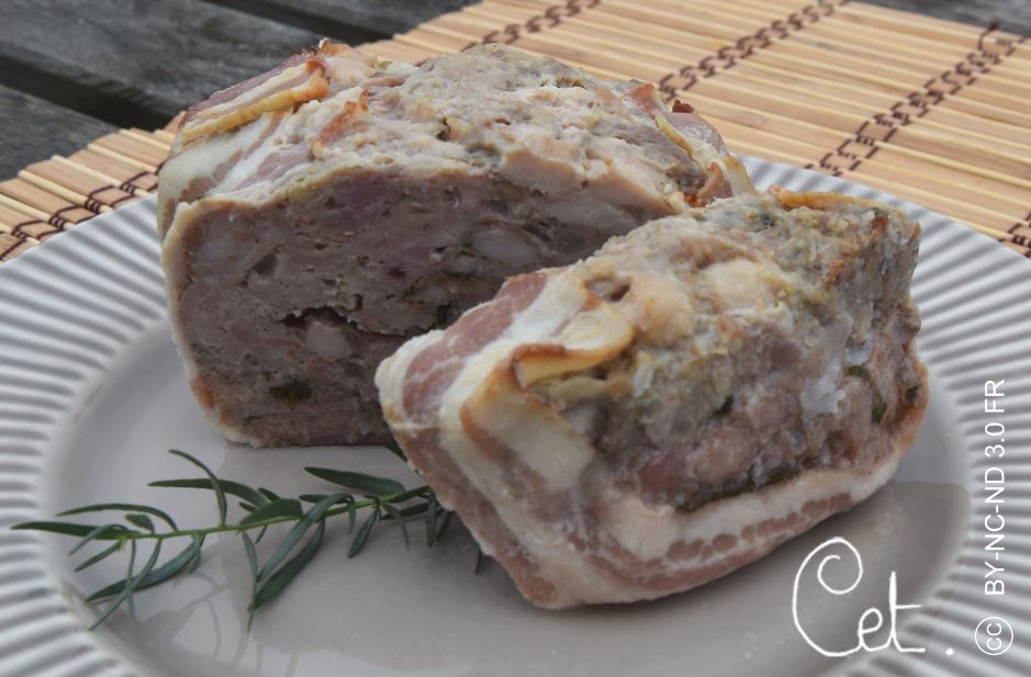 Cet. Tout un Art !: La terrine de lapin et porc...