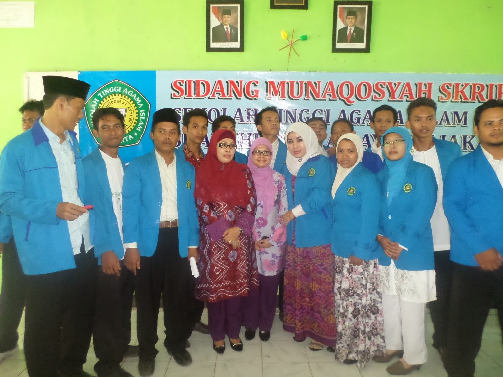 kenangan Sidang Munaqosah SKRIPSI STAISA JAKARTA ENO