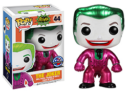 Dallas Comic Con Fun Days 2013 Metallic Joker “Batman ‘66” Television DC Comics Pop! Heroes Vinyl Figures by Funko