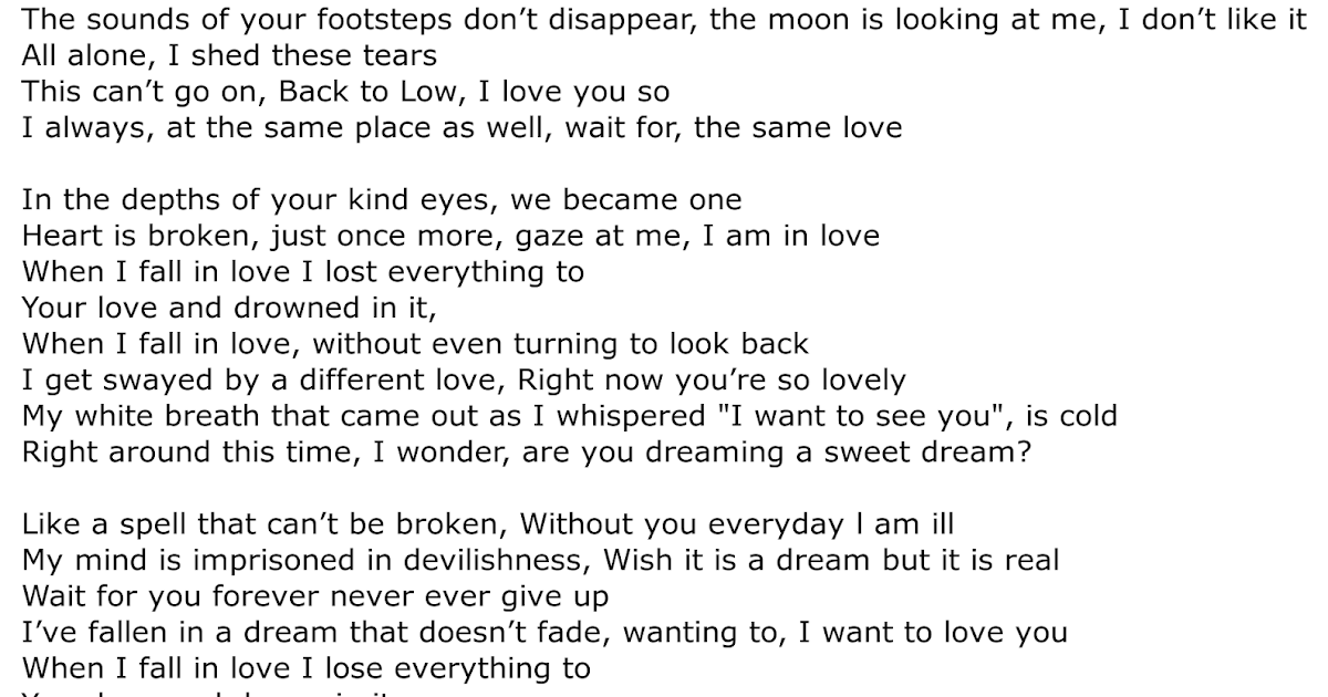 Teks Lagu Everyday I Love You Berbagai Teks Penting