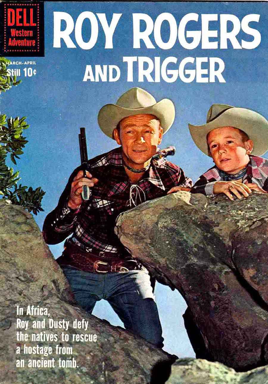 Roy Rogers and Trigger #136 - Russ Manning art - Pencil Ink