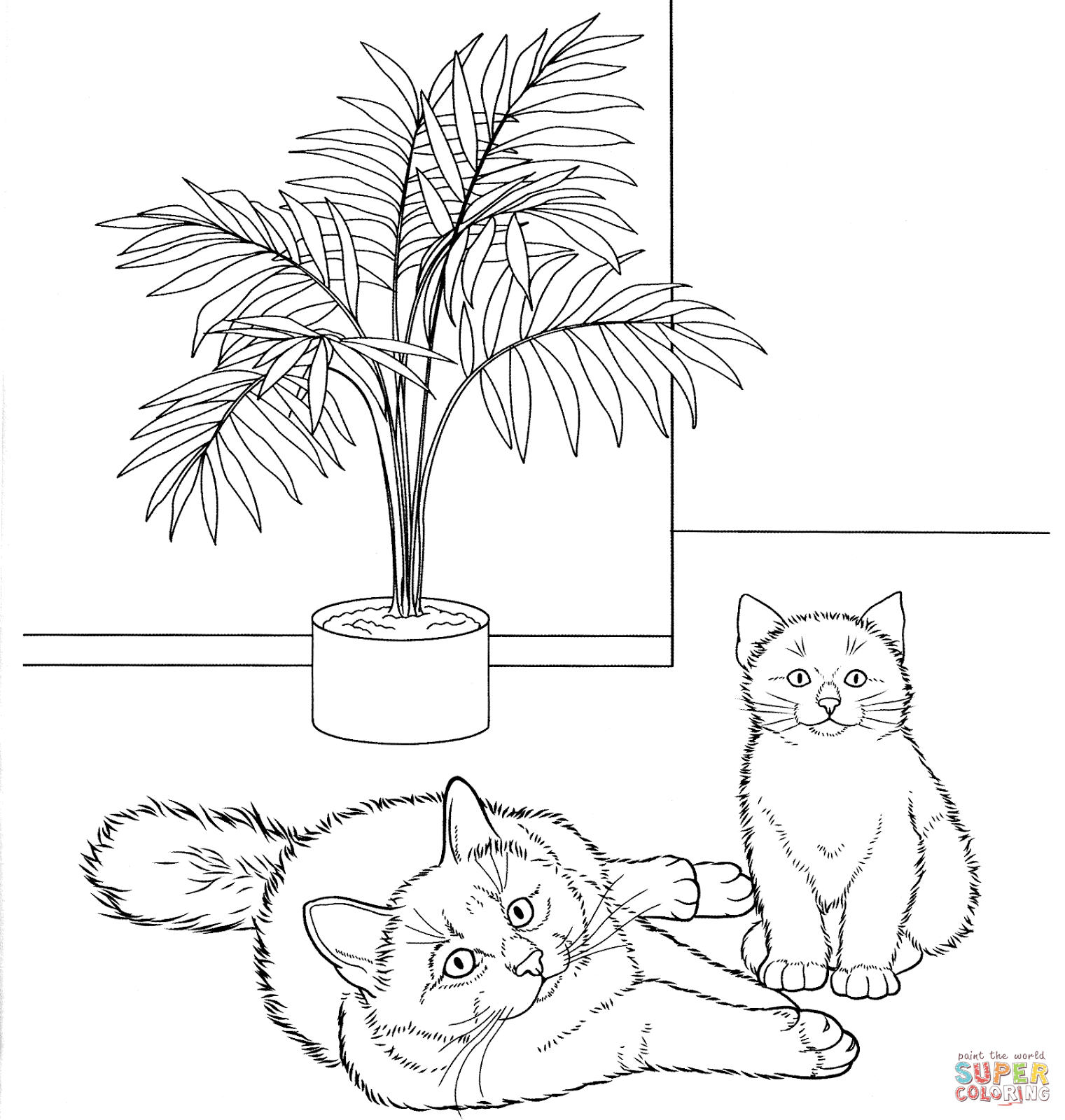 Katzenbilder zum Ausmalen: Entspannung, Kreativität und Spaß für Groß und Klein!