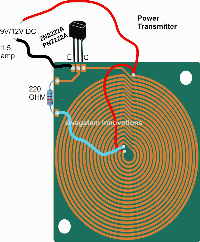Wireless Cellphone Charger Circuit