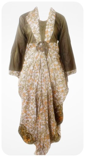 Koleksi model baju gamis batik Update Baru Koleksi model baju gamis batik Update Baru