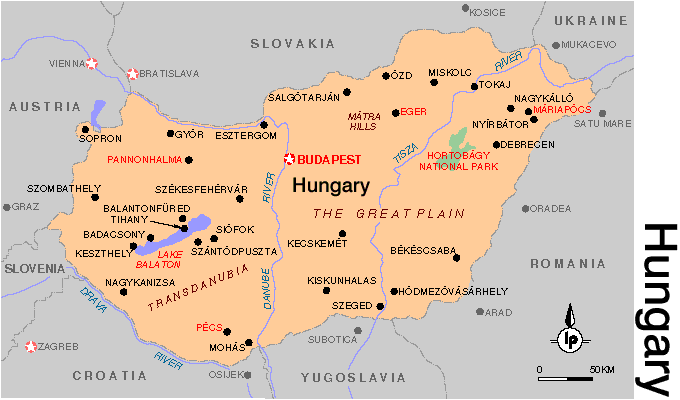 Ungarn Karte Gemeinden Ungarn Karte Gemeinden