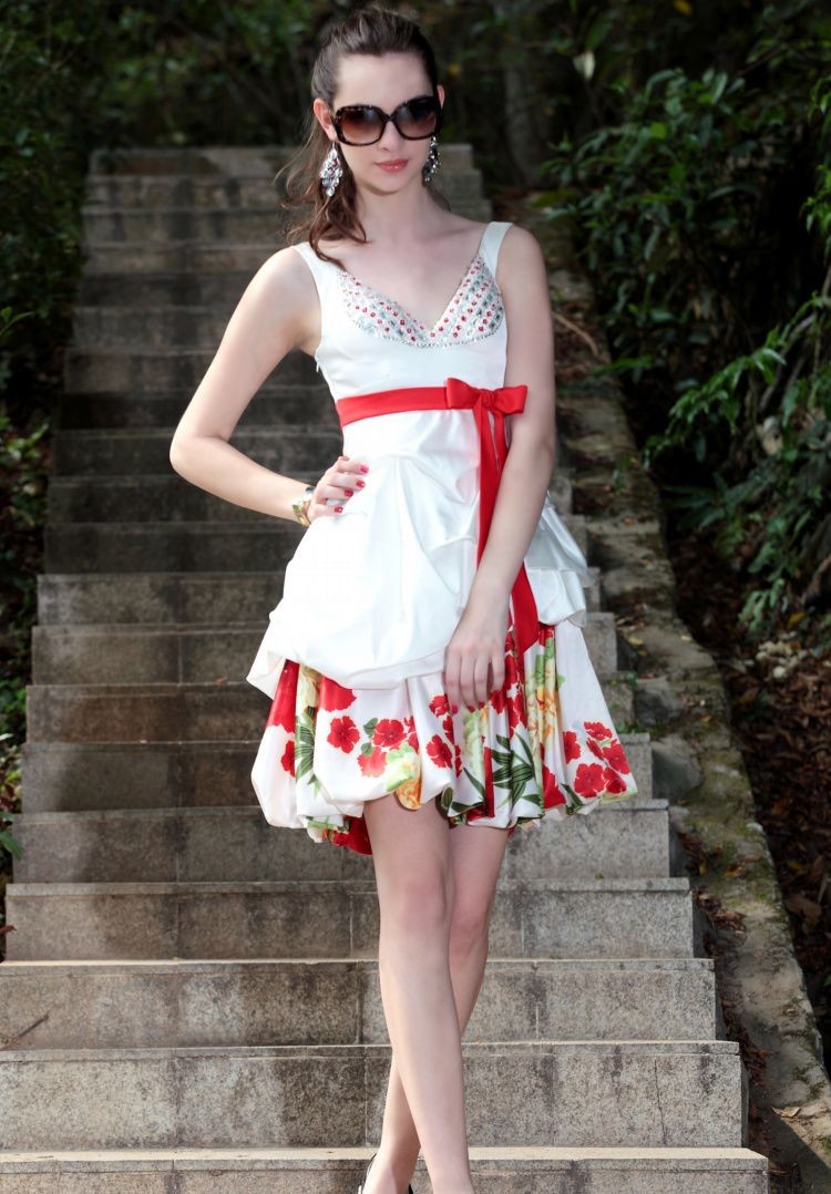 WhiteAzalea Cocktail Dresses Printed Cocktail Dresses