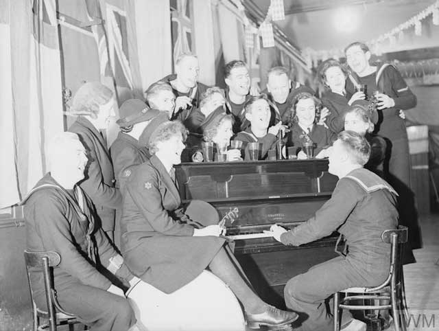 Christmas aboard HMS Wellesley, 25 December 1941 worldwartwo.filminspector.com