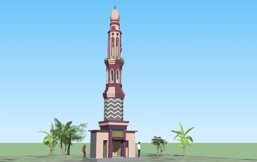 35 Gambar Menara Masjid Mushola  Terbaru Model Desain Rumah Minimalis 
