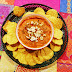 Paté de pimientos asados y avellanas.