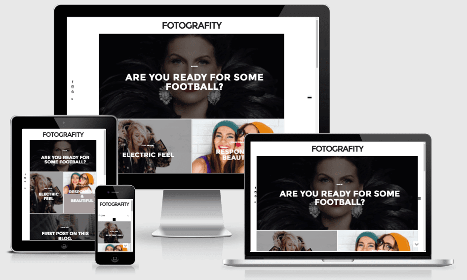 Fotografity Responsive Photography Blogger Template