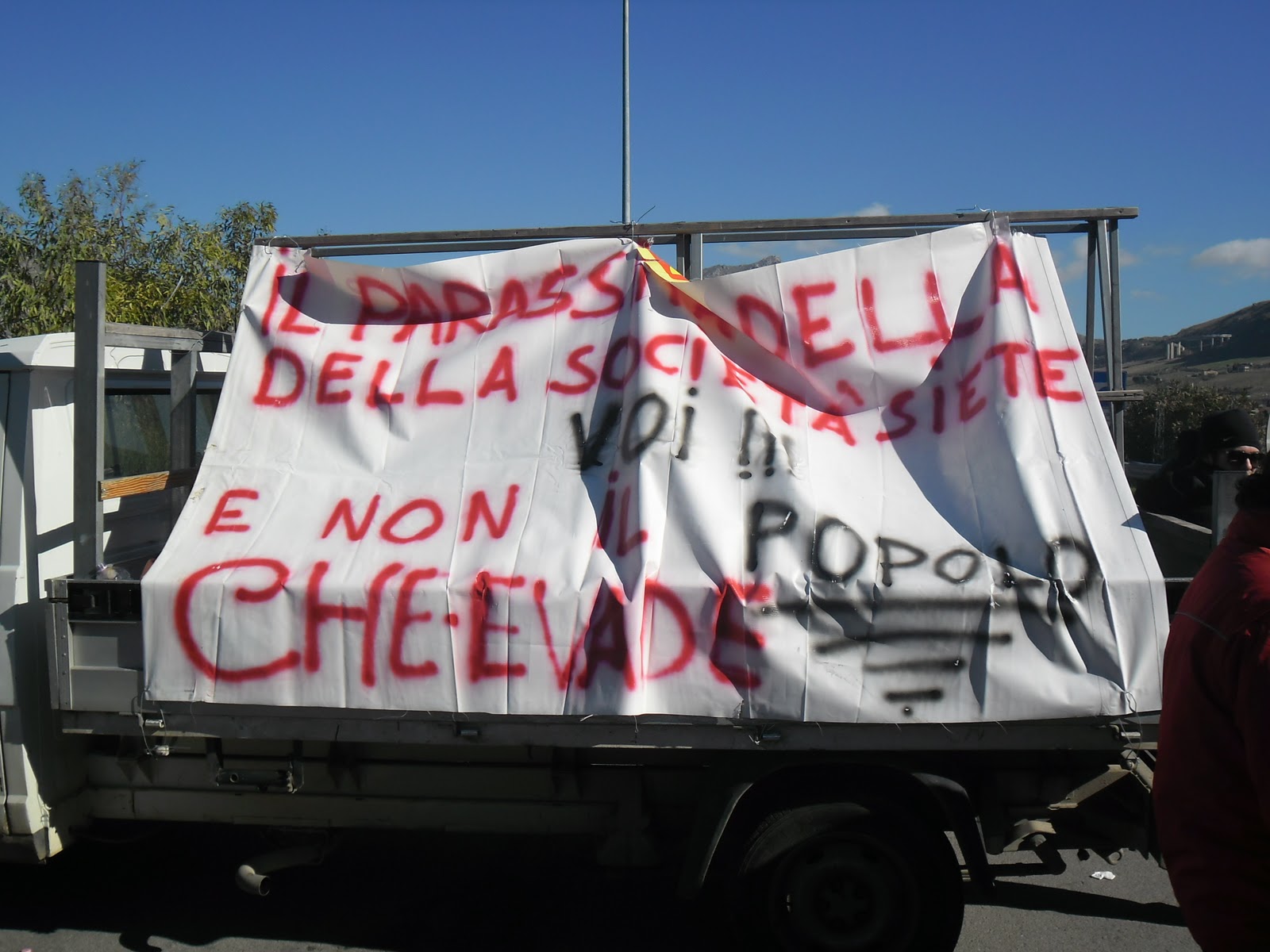 Duro di Sicilia Forza d'urto a Palermo 3° giorno di blocco (report foto)