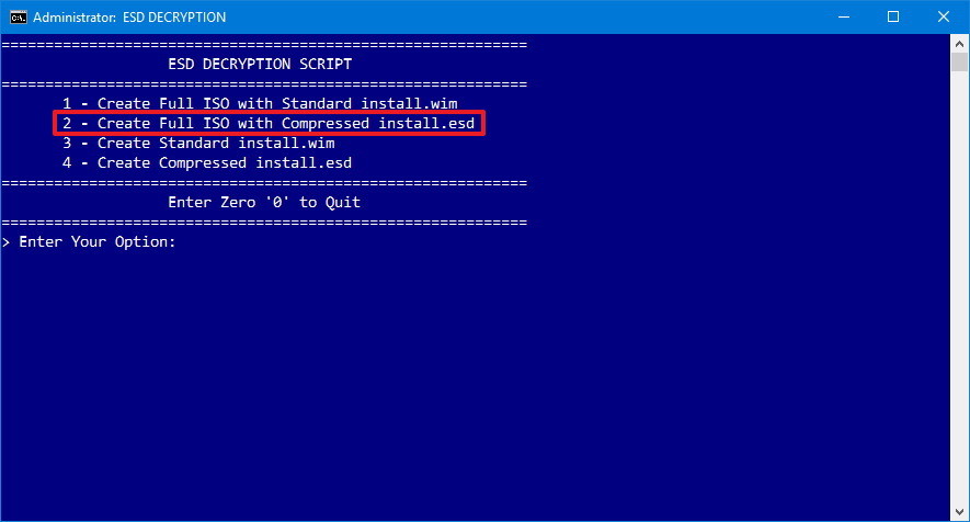 windows 10 pro esd