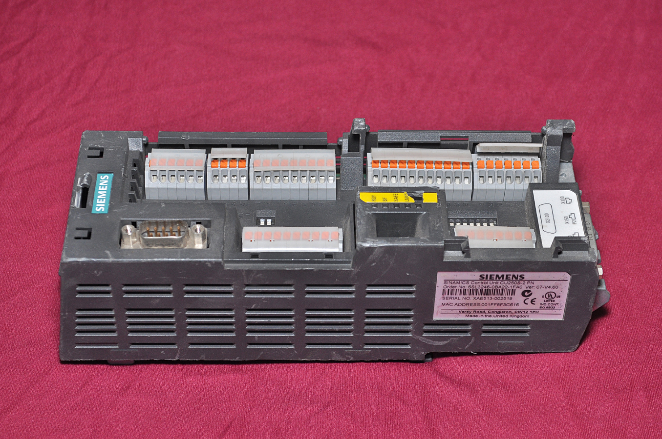 SIEMENS SINAMICS CONTROL UNIT CU250S2PN CONTROL UNIT Aeliya Marine