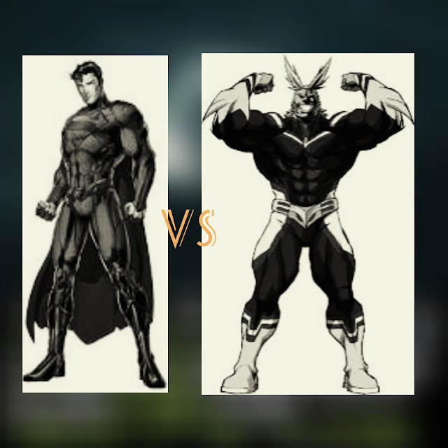 Who is stronger superman or all might