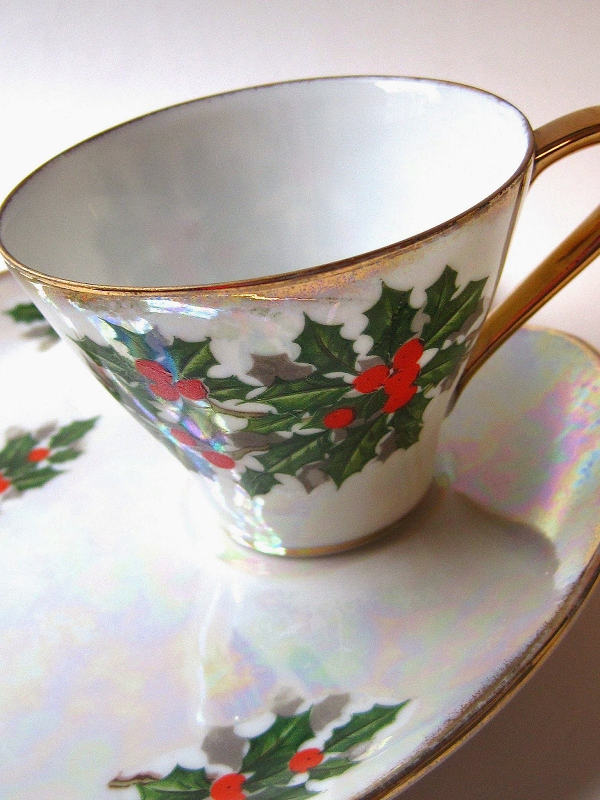 Tea With Friends Vintage Christmas tea and toast sets