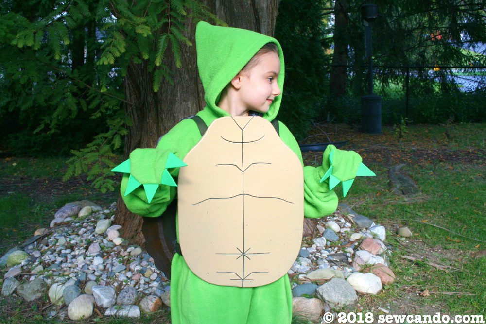 Sew Can Do Our Made At Home Turtle Costume