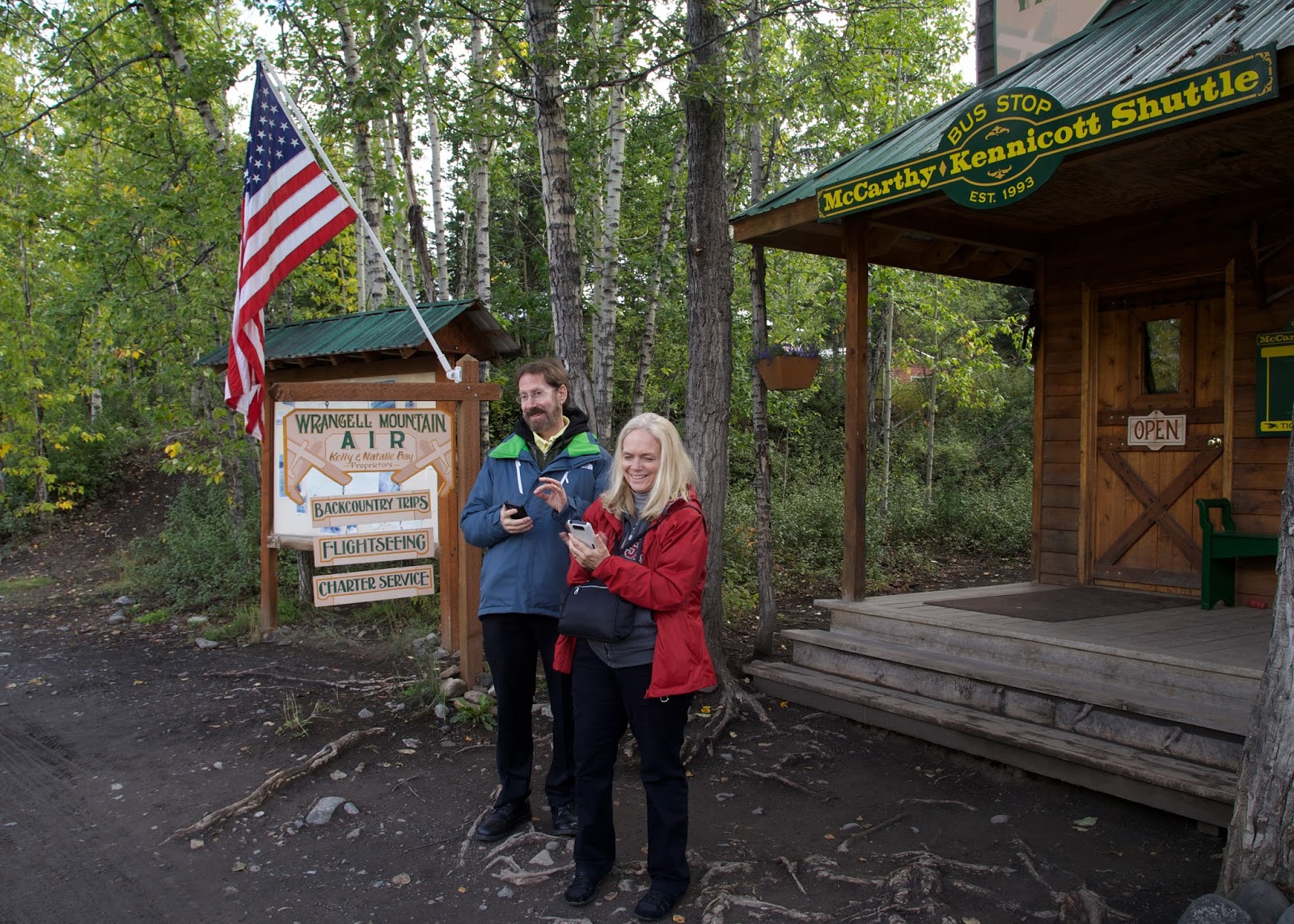Binkelian Trek Trax McCarthy, Alaska!