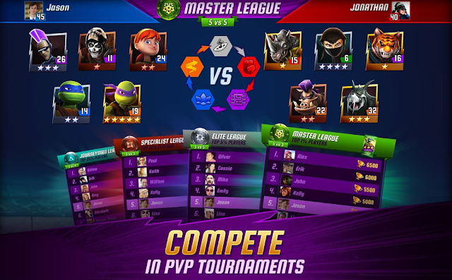 Ninja Turtles Legends Mod Apk Unlimited Money Feature Ninja Turtles Legends Mod Apk Unlimited Money Feature