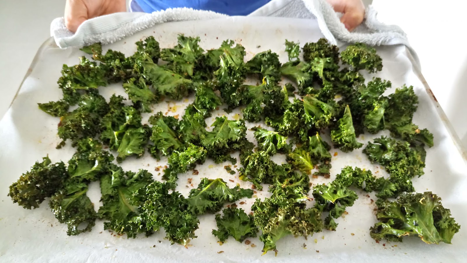 Simple Everyday Food Baked Kale Chips